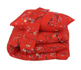 Floral Coral-Winter Comforter Set