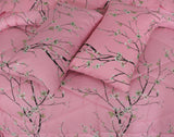 Floral Pink-Winter Comforter Set