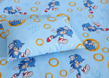 Sonic -Cot/Crib Bed Sheet Set