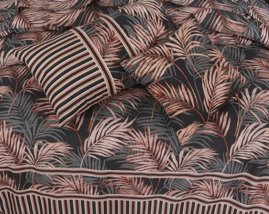 Black Leaves-Bed Set