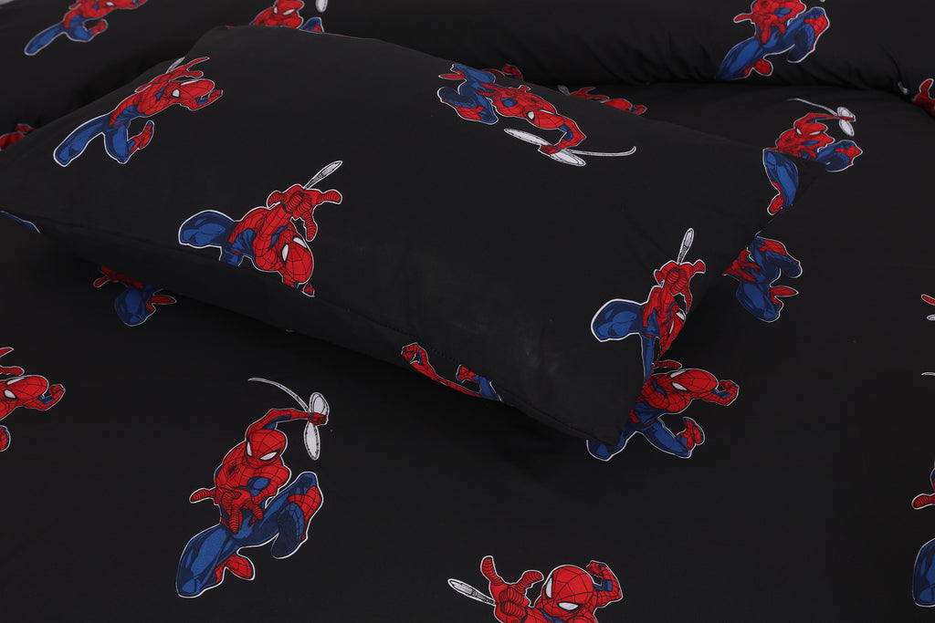 Black Spiderman-Bed Sheet Set