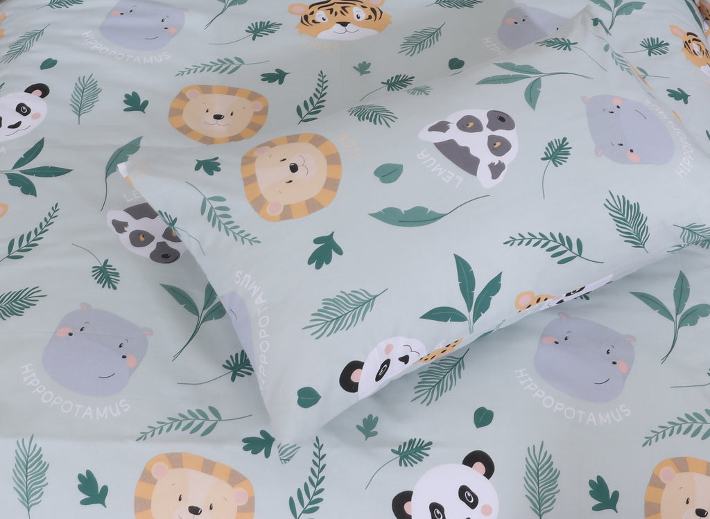 Tiger & Panda-Bed Sheet Set