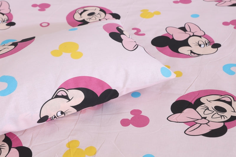 Disney Minnie MouseCot/Crib Bed Sheet Set