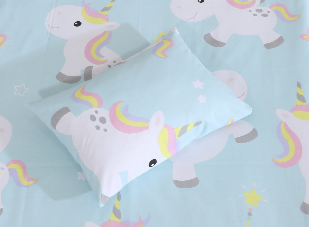 Unicorn Fairy Tale-Cot/Crib Bed Sheet Set