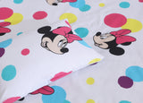 Rainbow Mickey Mouse-Cot/Crib Bed Sheet Set