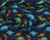 Multi Dino-Bed Sheet Set