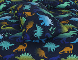 Multi Dino-Bed Sheet Set