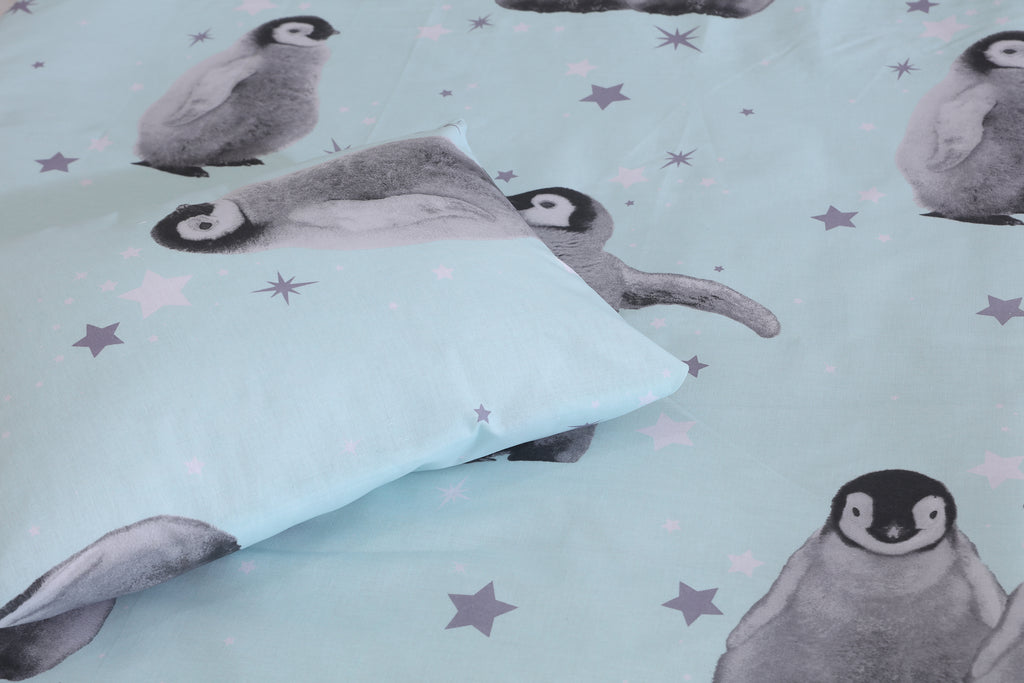 Penguins-Cot/Crib Bed Sheet Set