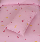 Pink Butterfly-Bed Sheet Set