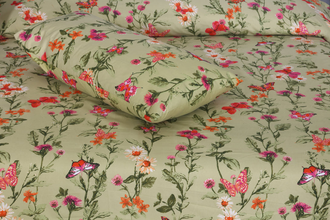 fone multi floral cotton bedsheets online pakistan