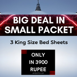 3 King Bedsheet Bundle