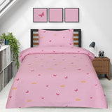 Pink Butterfly-Bed Sheet Set