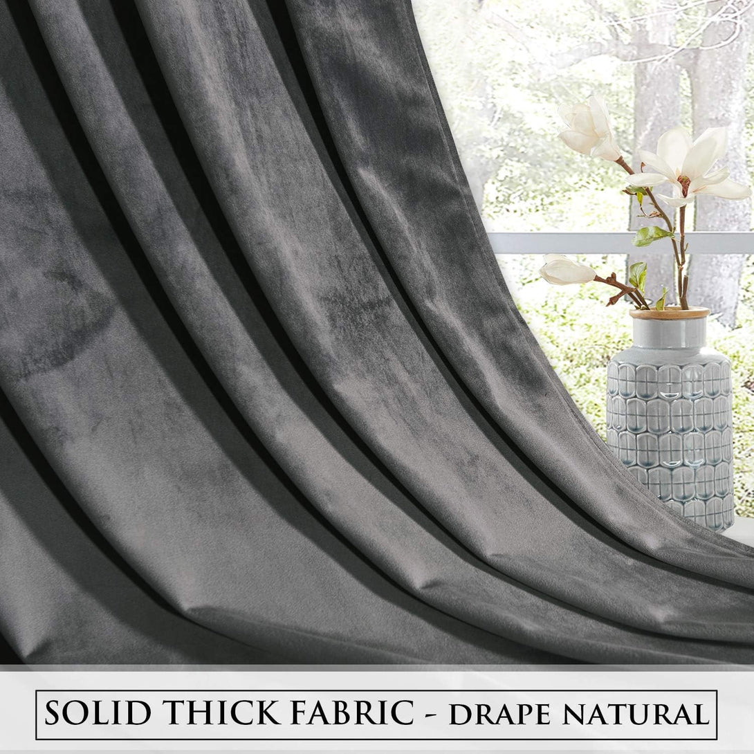 velvet curtains