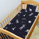 Astronaut II -Cot/Crib Bed Sheet Set