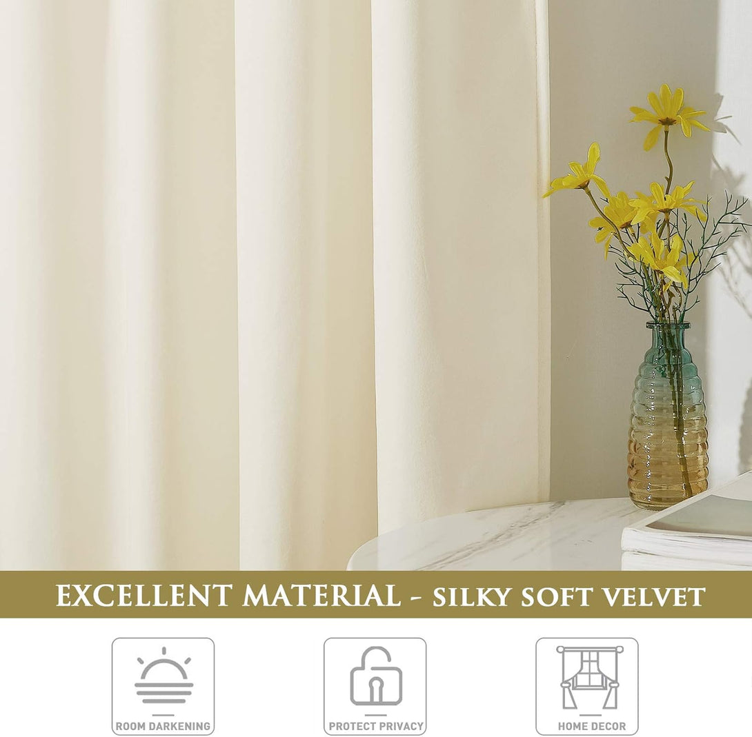 velvet curtains