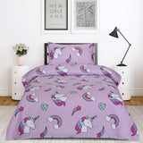 Rainbow Unicorn-II -Bed Sheet Set