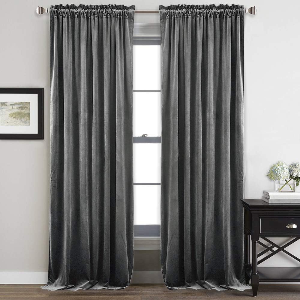 velvet curtains
