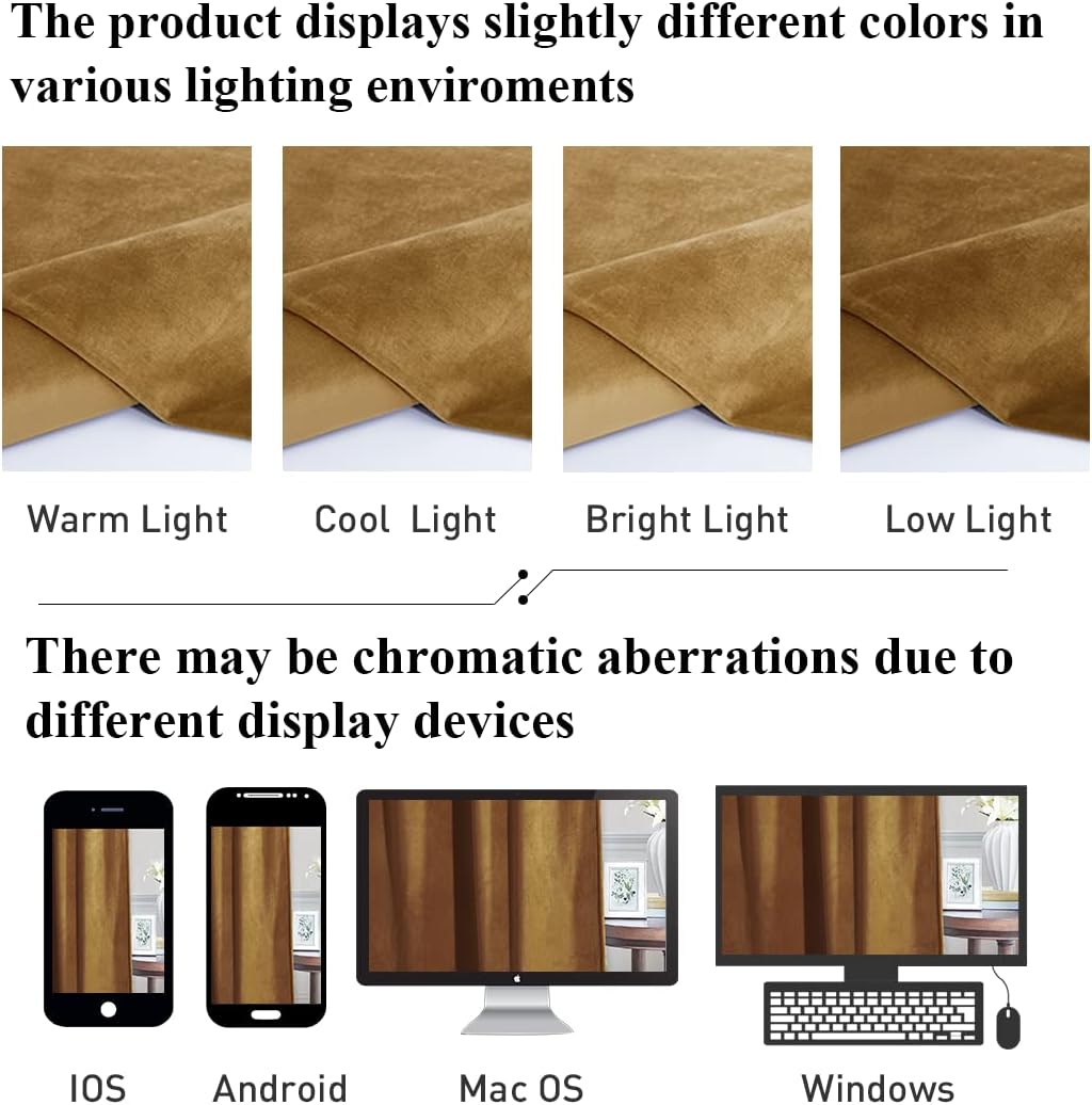 brown curtains