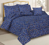 Navy Dottee-Comforter Set