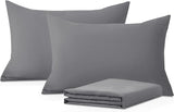 Ferrera Ash Grey Pillow Case-Pack of 2