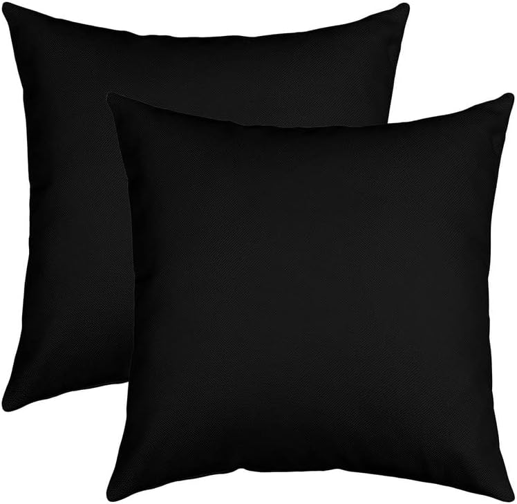 Imperial Black-Cushion Covers Pack of Two