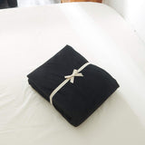 Black Velvet-Luxury Bed Sheet Set