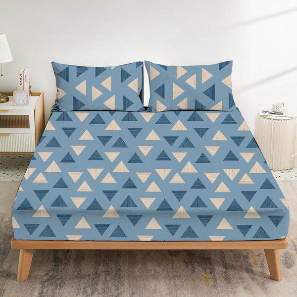Bedeck Navy - Fitted Sheet Set