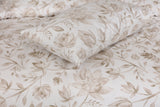 Beige Peony -Bed Sheet Set