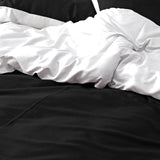 Ferrera Black & White Reversible-Bed Set