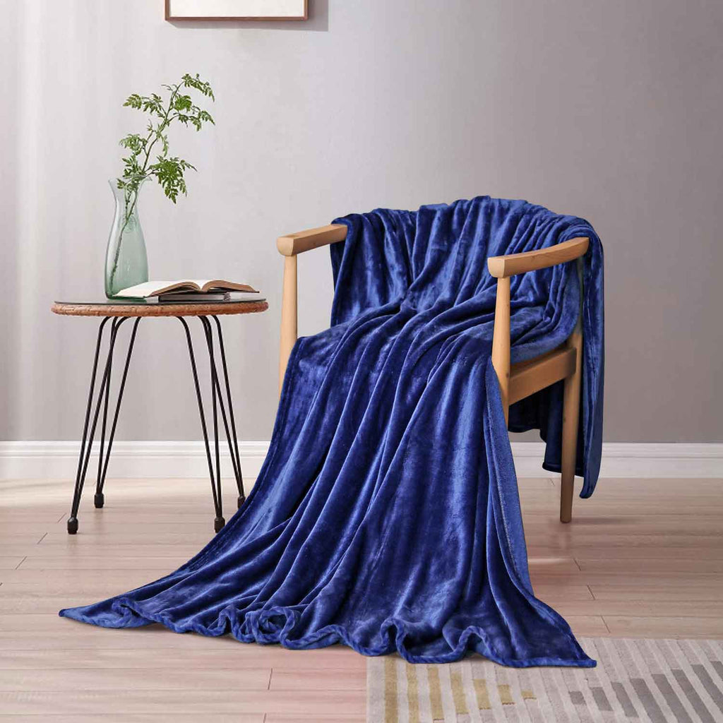 Blue Cuddly-Premium Fleece Blanket