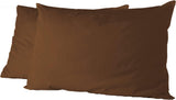 Ferrera Brown Pillow Case-Pack of 2