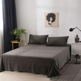 Charcoal Velvet-Luxury Bed Sheet Set