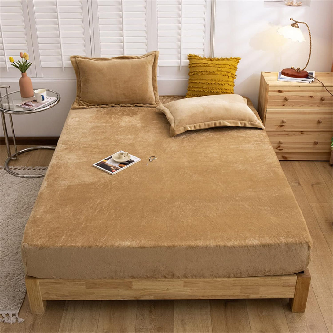 velvet fitted sheet