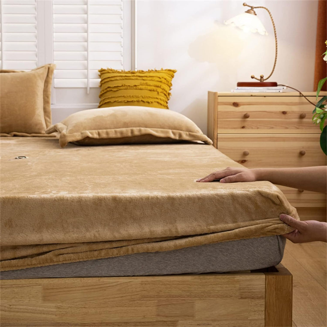 velvet fitted sheet