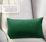 Green Velvet-Pillow Cases