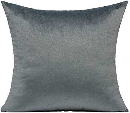 Grey-Velvet Cushion Covers Pack of Two