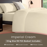 Imperial Cream-Bed Set (Luxury)