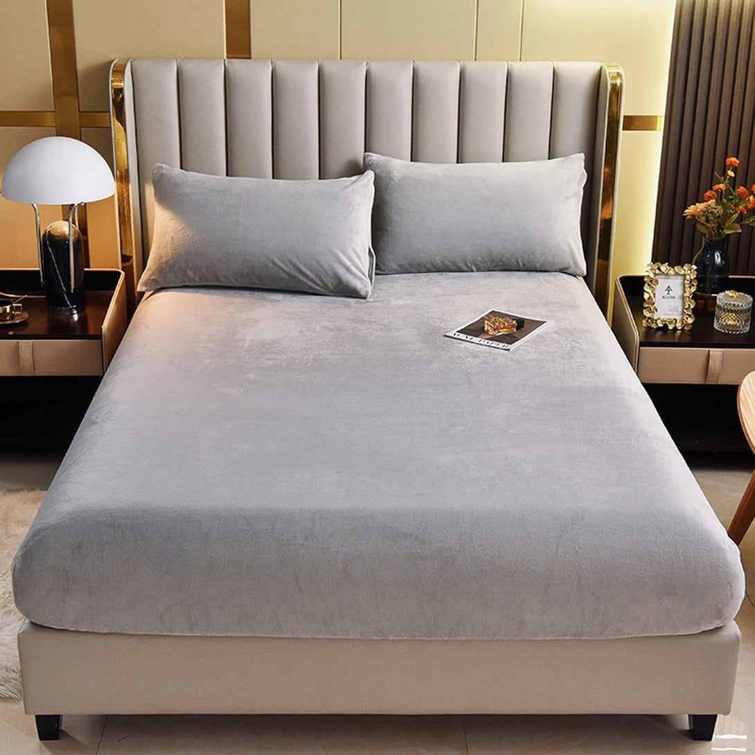 velvet fitted sheet