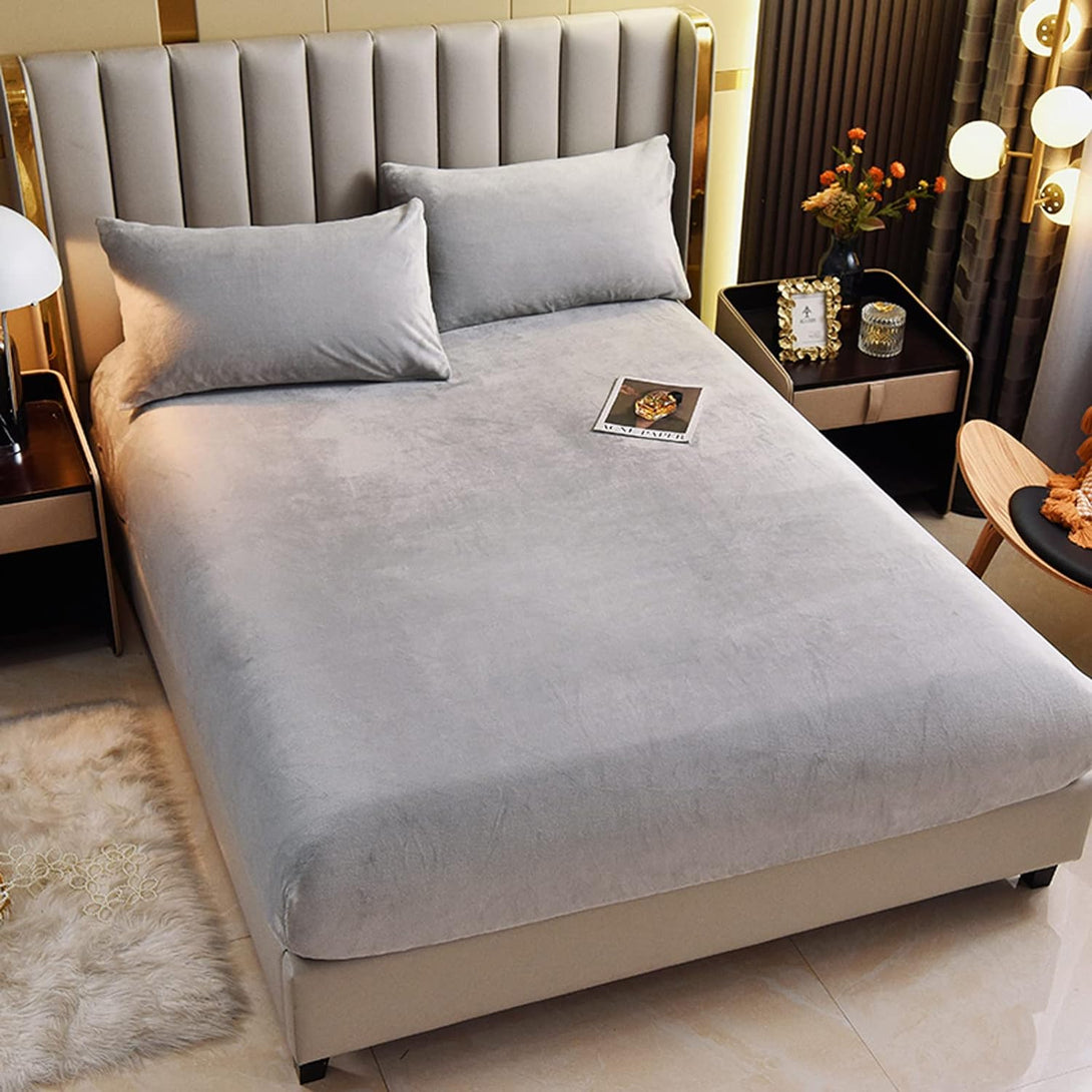 velvet fitted sheet