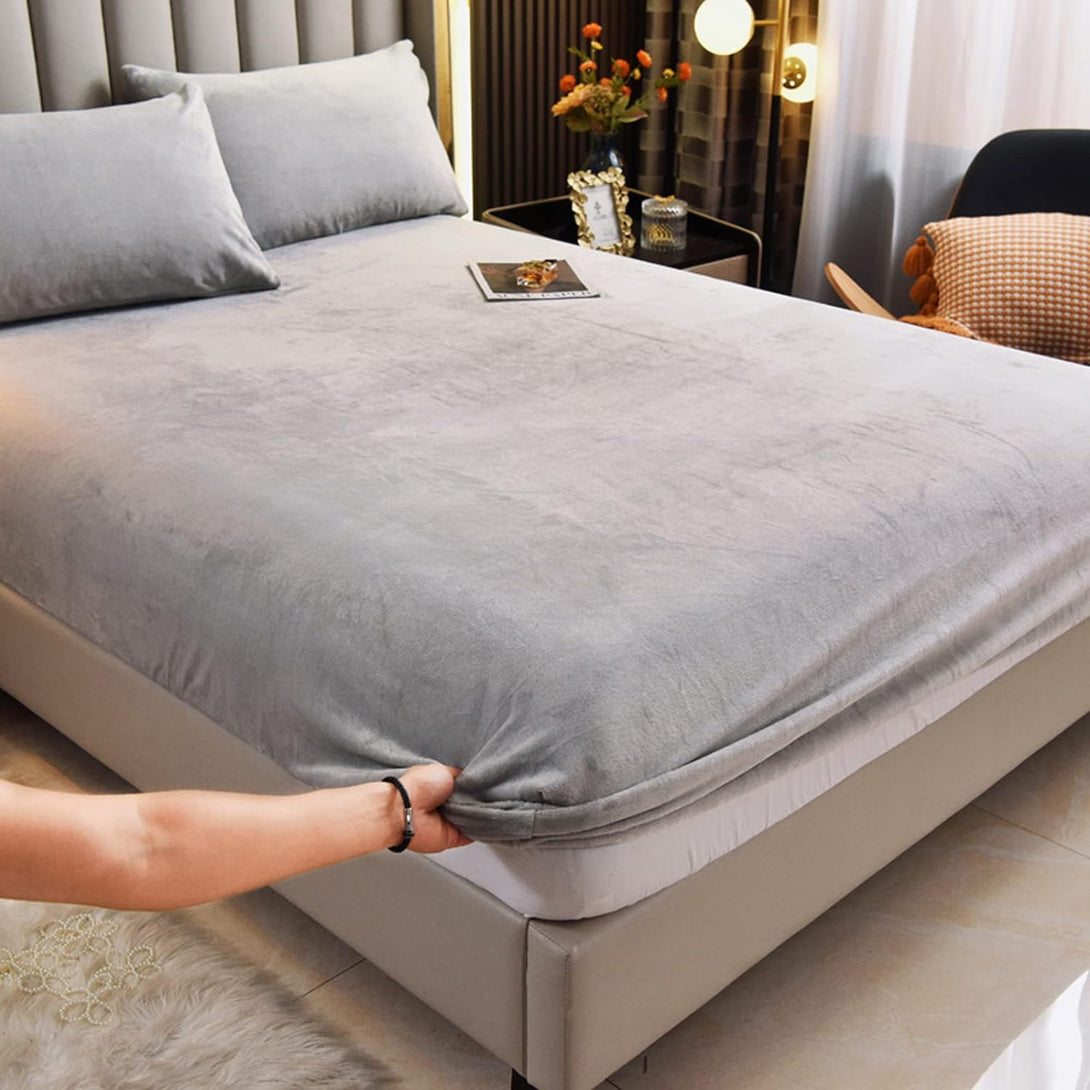 velvet fitted sheet