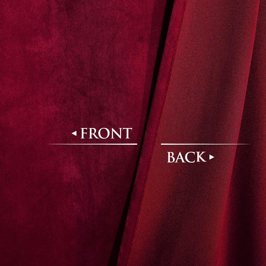 velvet curtains