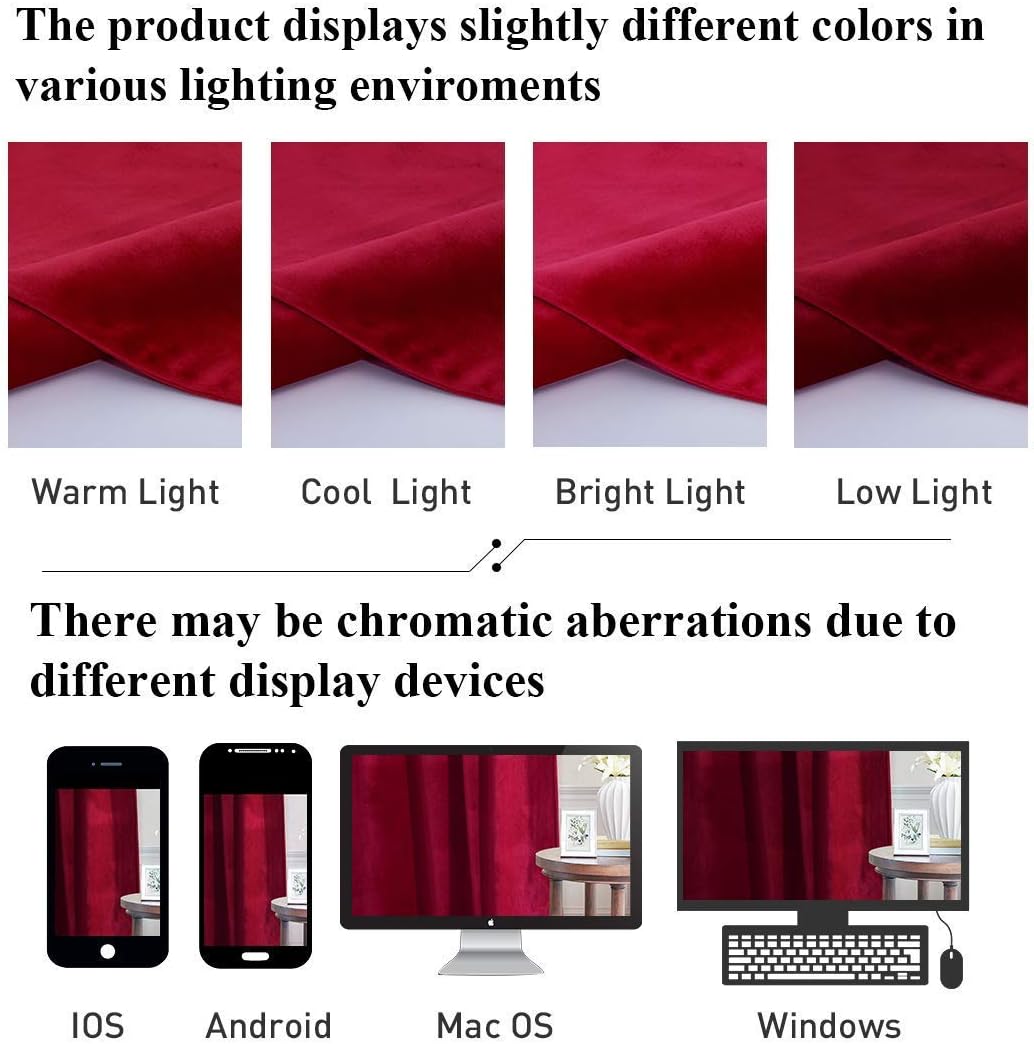 velvet curtains