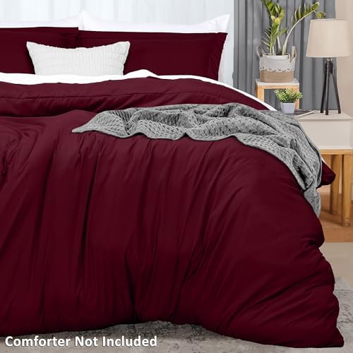 Ferrera Maroon-Bed Set