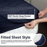 Water Proof- Fleece Mattress Protector (Blue)