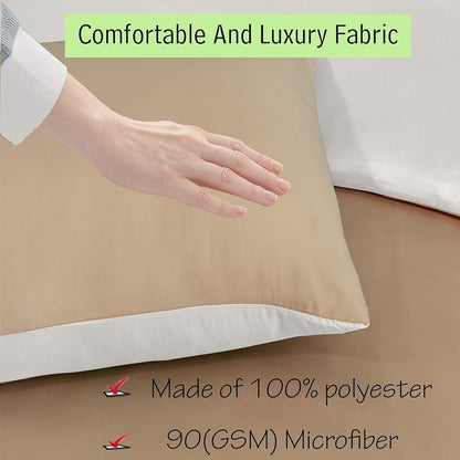 Ferrera Mink & Cream Reversible-Bed Set
