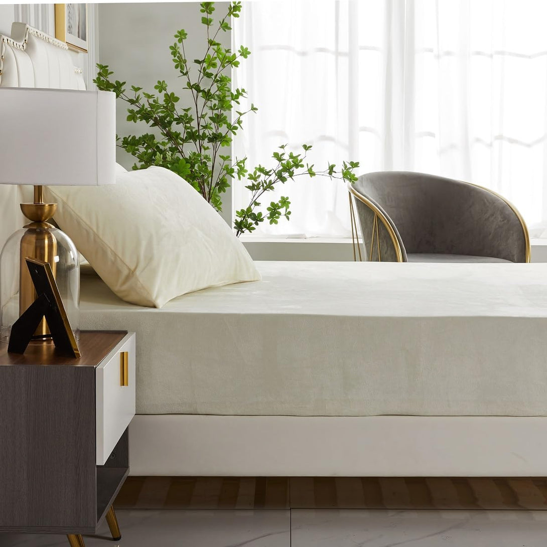 velvet fitted sheet