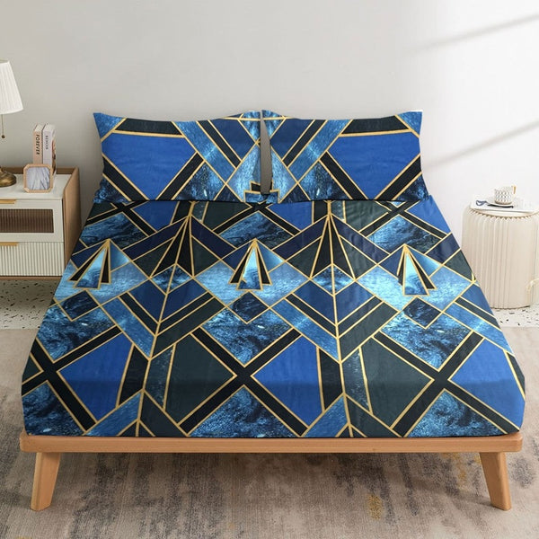 Ocean Wave - Fitted Sheet Set