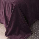 Plum Velvet-Luxury Bed Sheet Set