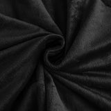 black sheets bed