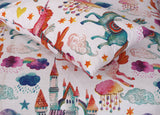 Rainy Castle-Bed Sheet Set